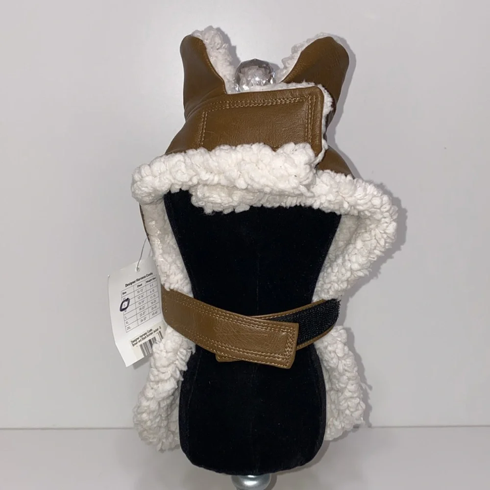 Doggie Design Aviation Pilot Aviator Bomber Jacket Harness with Leash